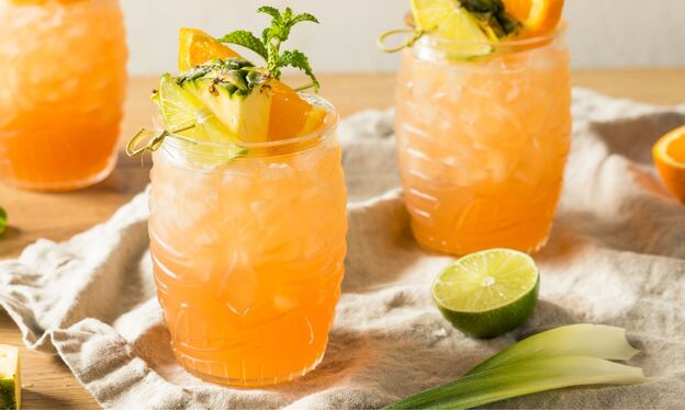 Svěží čerstvé nápoje